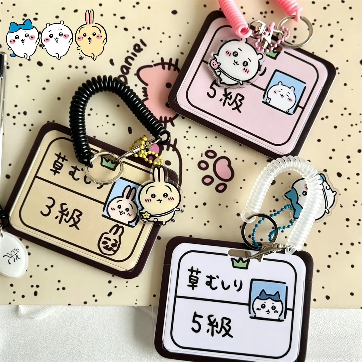 School Supplies - Cute Chiikawa Card Holder Hachiware Usagi