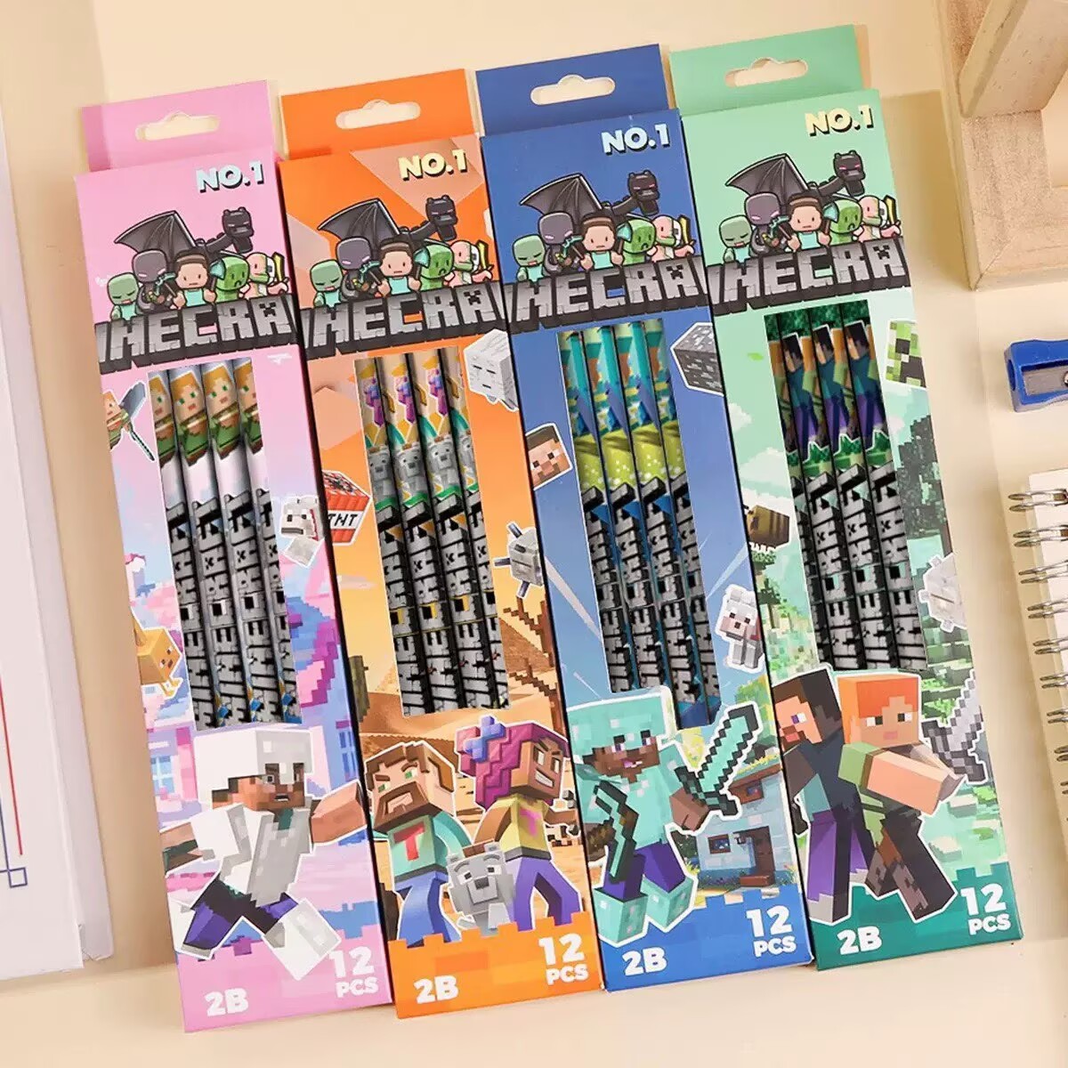 HOT 4pcs-12pcs Pencil no box H - đánh giá và giá School Supplies