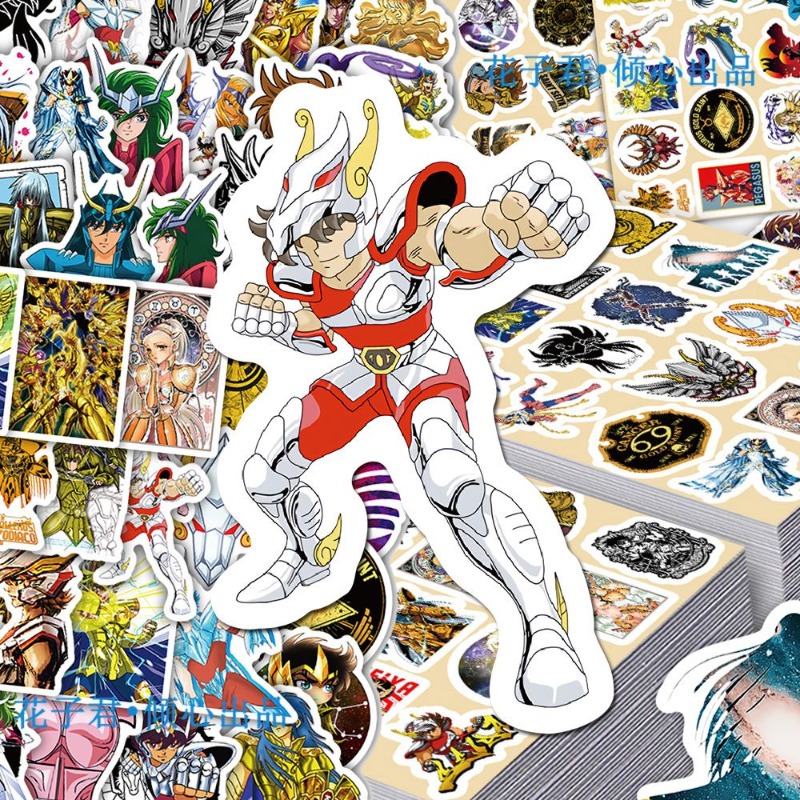 101Pcs Saint Seiya Anime Stick - đánh giá và giá Desk Accessories