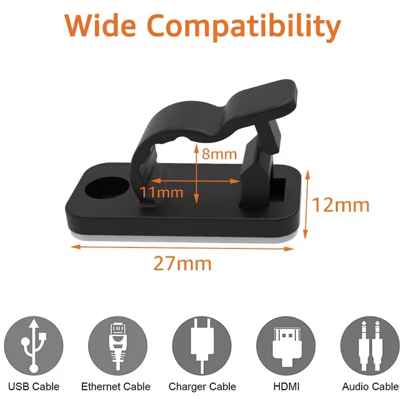 Self Adhesive Cable Clips Cord - đánh giá và giá Office Furniture
