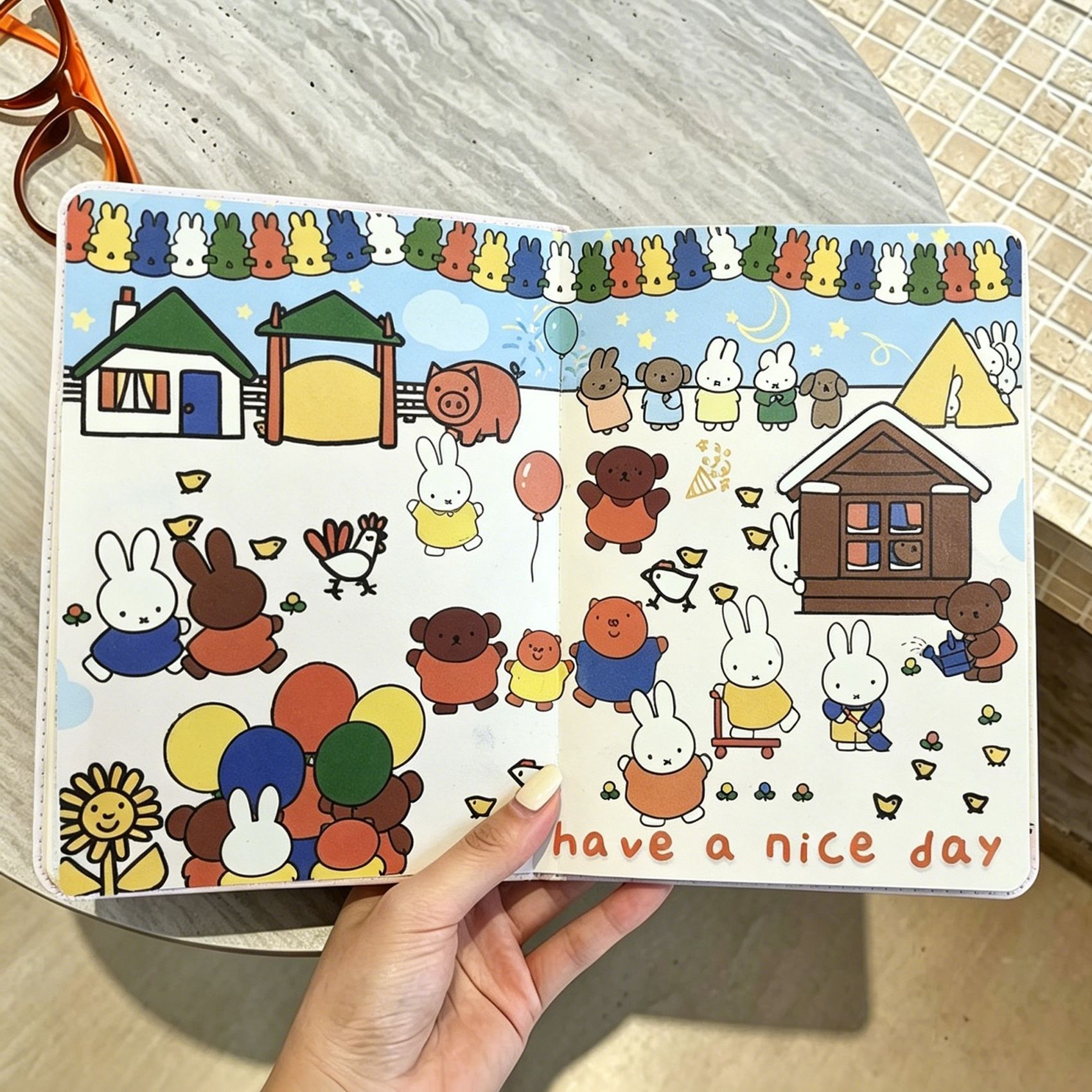Cute Kawaii Miffy B6 Cartoon I - đánh giá và giá School Supplies