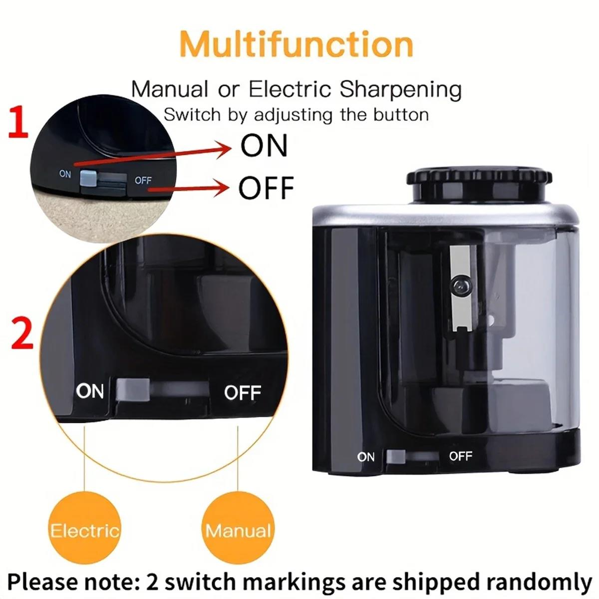 Desktop Electric Pencil Sharpe - đánh giá và giá Electric Pencil Sharpener Usb