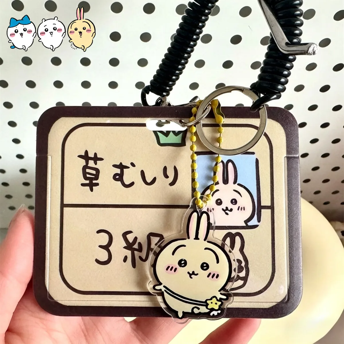 Cute Chiikawa Card Holder Hach - đánh giá và giá School Supplies
