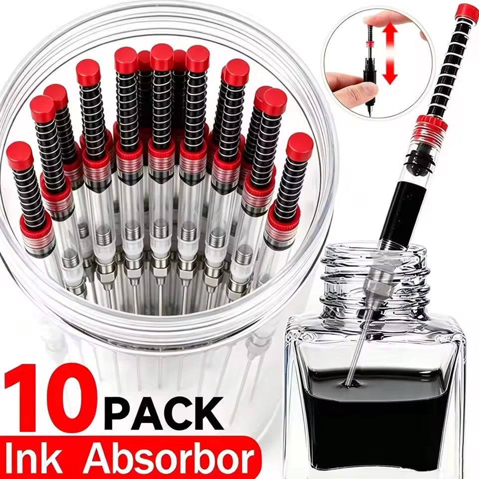 1-10pcs Fountain Pen Filler In - đánh giá và giá Writing Tools