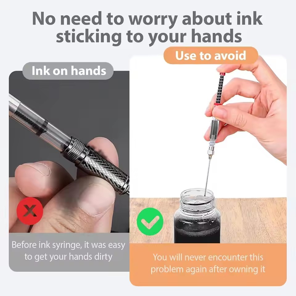 1-10pcs Fountain Pen Filler In - đánh giá và giá Writing Tools